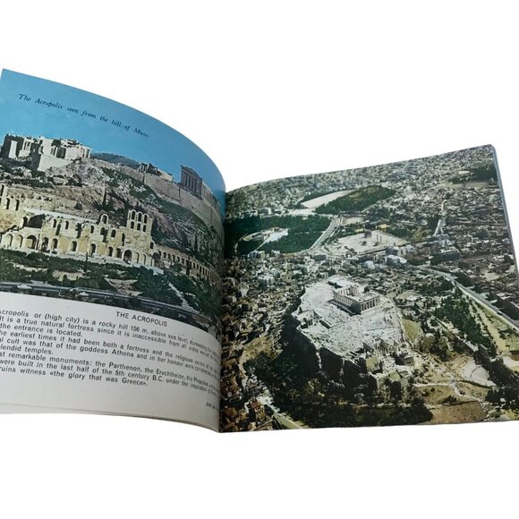 Vintage GREECE IN COLOUR Book Small Travel Book - Picture 4 of 11